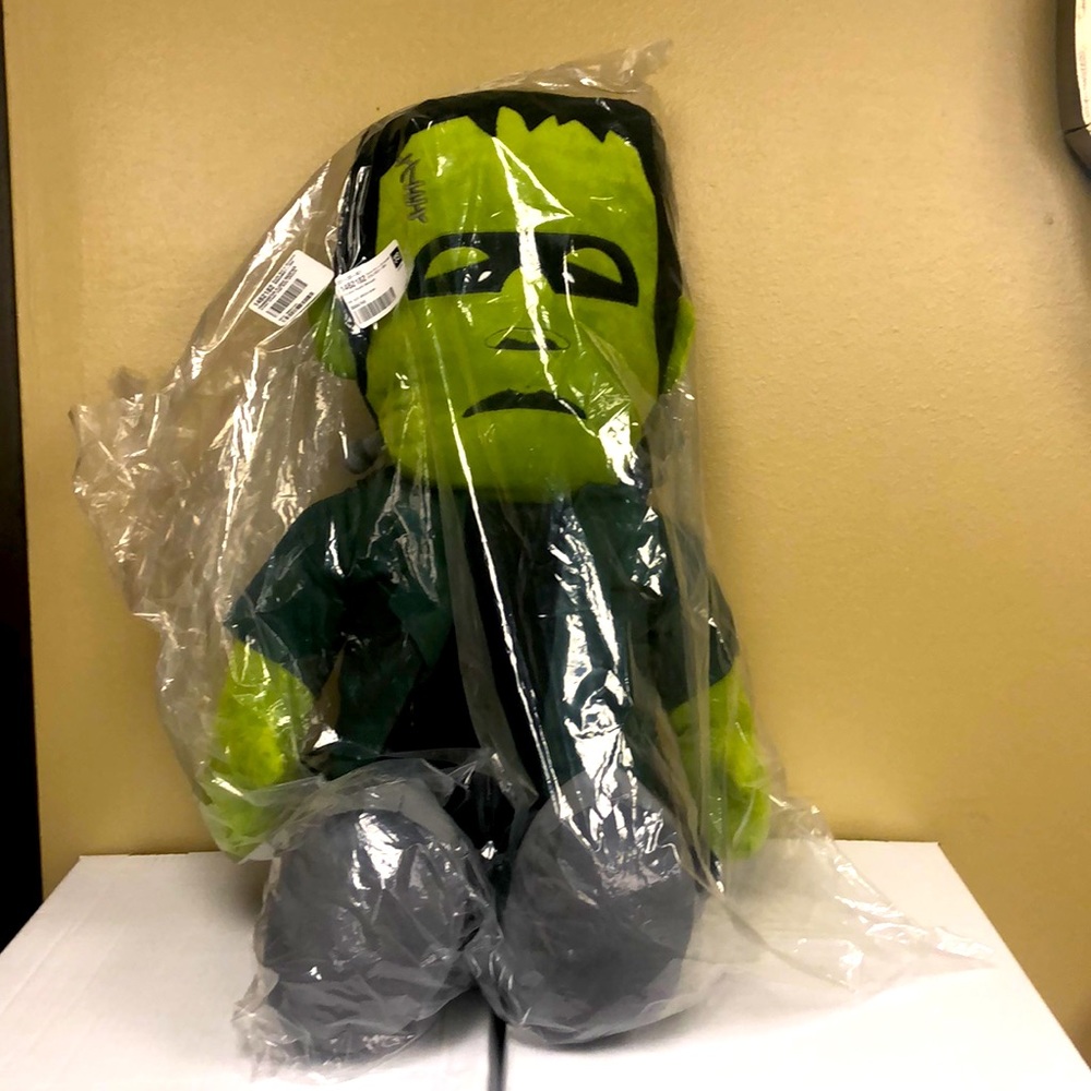 Frankenstein plush backpack